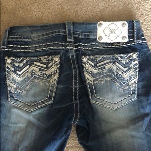 Cropped Miss Me jeans size 28